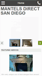 Mobile Screenshot of mantelsdirectsd.com